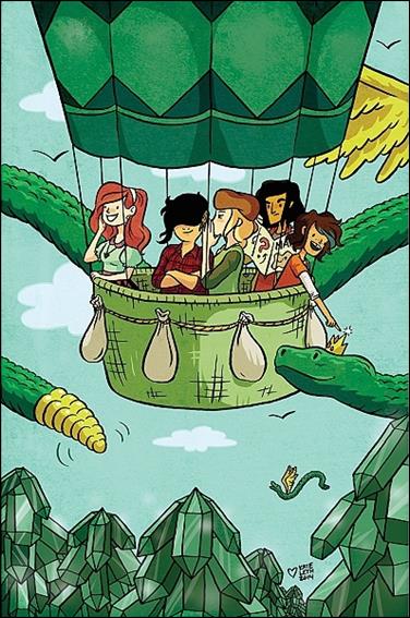 Lumberjanes issue 1-D Kate Leth Emerald City Comicon Virgin Cover 1/500