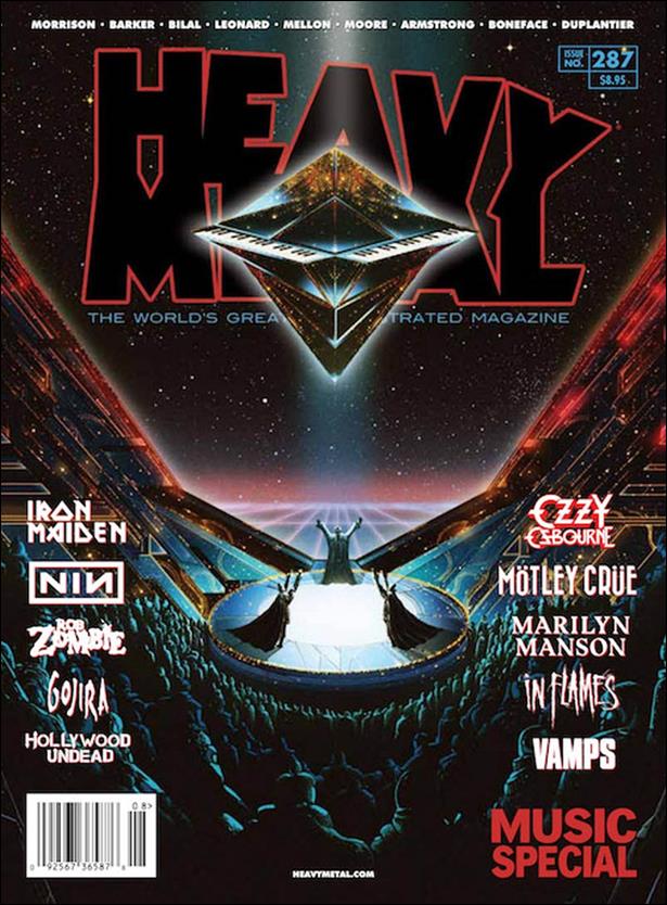 Heavy Metal (1977) issue 287 Kilian Eng Cover