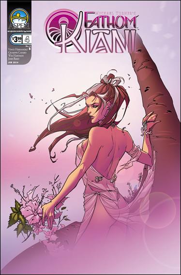 Michael Turner's Fathom: Kiani (2014) issue 4-B Tina Valentino Cover