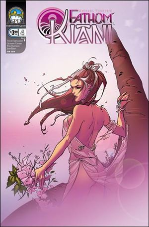Michael Turner's Fathom: Kiani (2014) issue 4-B Tina Valentino Cover