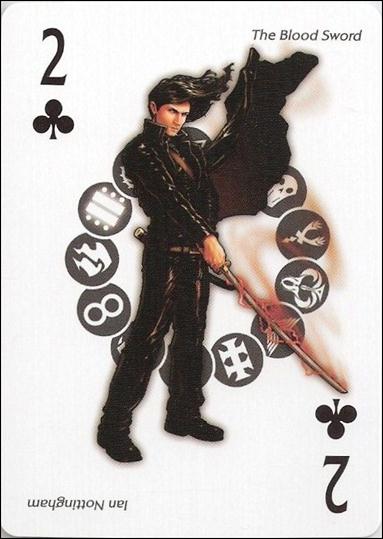 Artifacts Playing Cards (Promo) card 2 Clubs The Blood Sword - Ian Nottingham