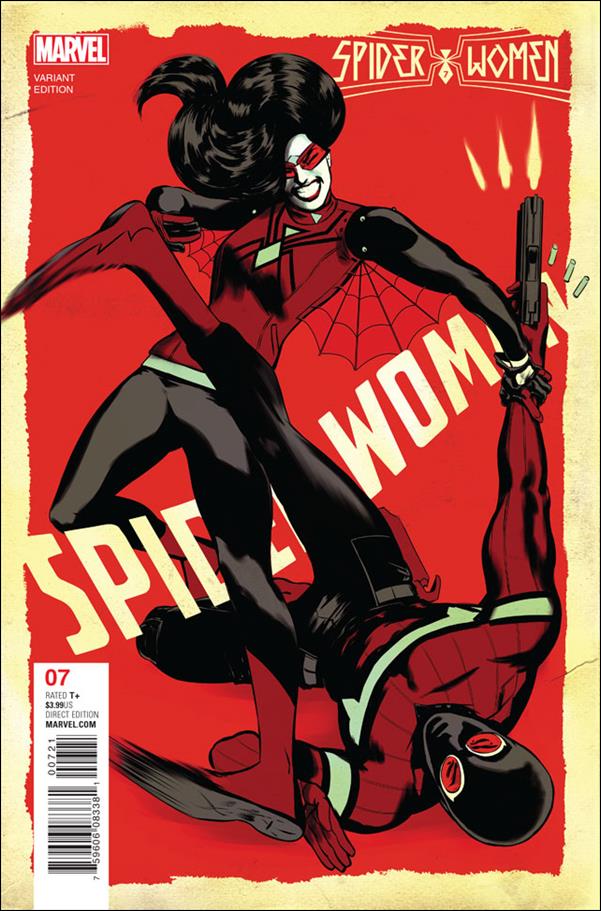 Spider-Woman (2016) issue 7-B Javier Rodriguez 1:20 Cover