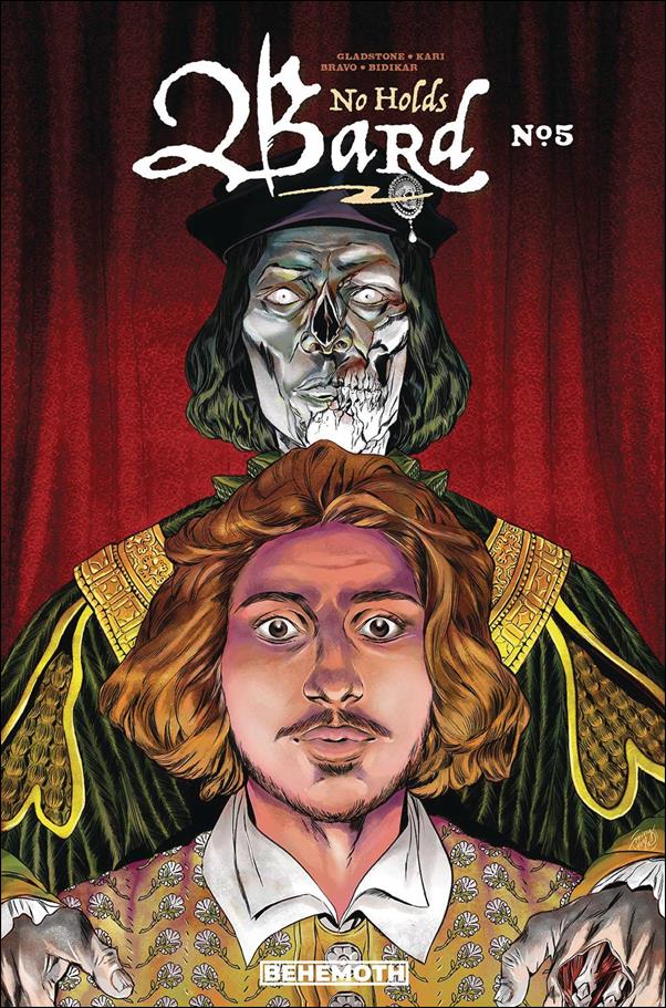 No Holds Bard issue 5-B Zombie Cover