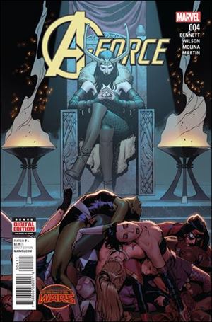 A-Force (2015) issue 4 Jorge Molina Cover