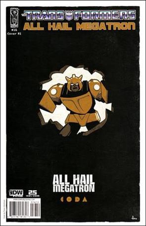 Transformers: All Hail Megatron issue 16-C Trevor Hutchison 1:10 Cover