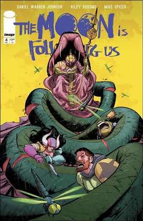 Moon is Following Us issue 4 Riley Rossmo Cover