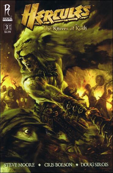 Hercules: The Knives of Kush issue 3-B Daryl Mandryk Cover