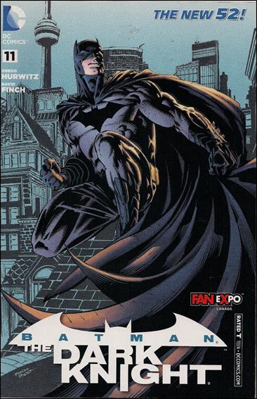 Batman: The Dark Knight (2011/11) issue 11-C Fan Expo Canada Cover