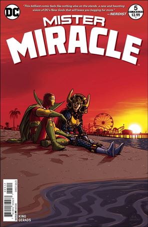Mister Miracle (2017) issue 5-C Nick Derington Cover (2nd Printing)
