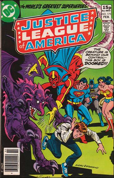 Justice League of America (1960) issue 175-B UK Price Cover