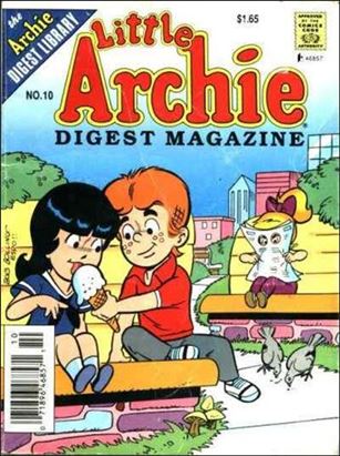 Little Archie Digest Magazine issue 10-B Digest Sized Canadian Cover Price