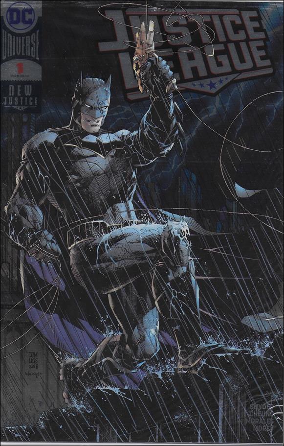 Justice League (2018) issue 1-K Jim Lee Silver Foil Polybagged Cover