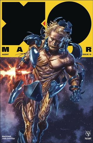 X-O Manowar (2017) issue 19-C Mico Suayan Cover