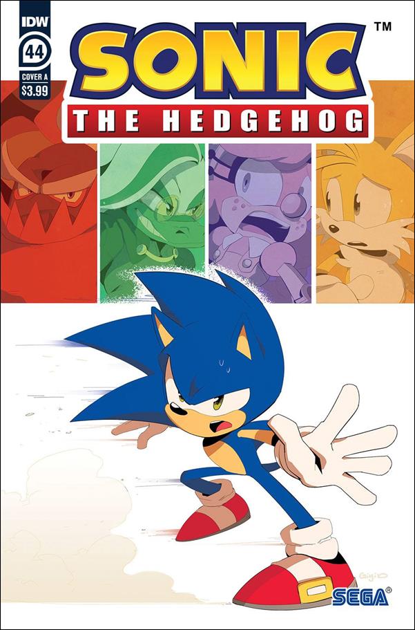 Sonic the Hedgehog (2018) issue 44 Gigi Dutriex Cover