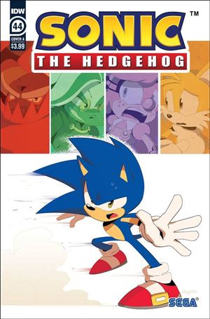 Sonic the Hedgehog (2018) issue 44 Gigi Dutriex Cover
