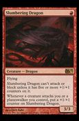 Magic the Gathering: 2013 Core Set (Base Set) card 148 Slumbering Dragon