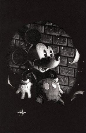 Disney Comics and Stories (2018) issue 13-C Gabriele Dell'Otto B&W Virgin Cover 1/333