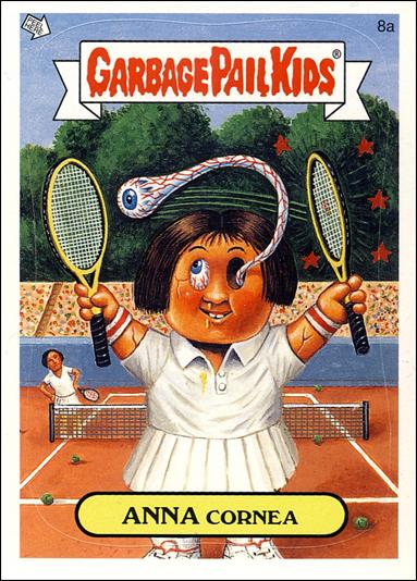 Garbage Pail Kids All-New Series 4 (Base Set) card 8a Anna Cornea