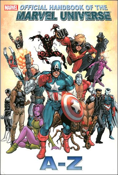 Official Handbook of the Marvel Universe A to Z issue 2 Dust Jacket