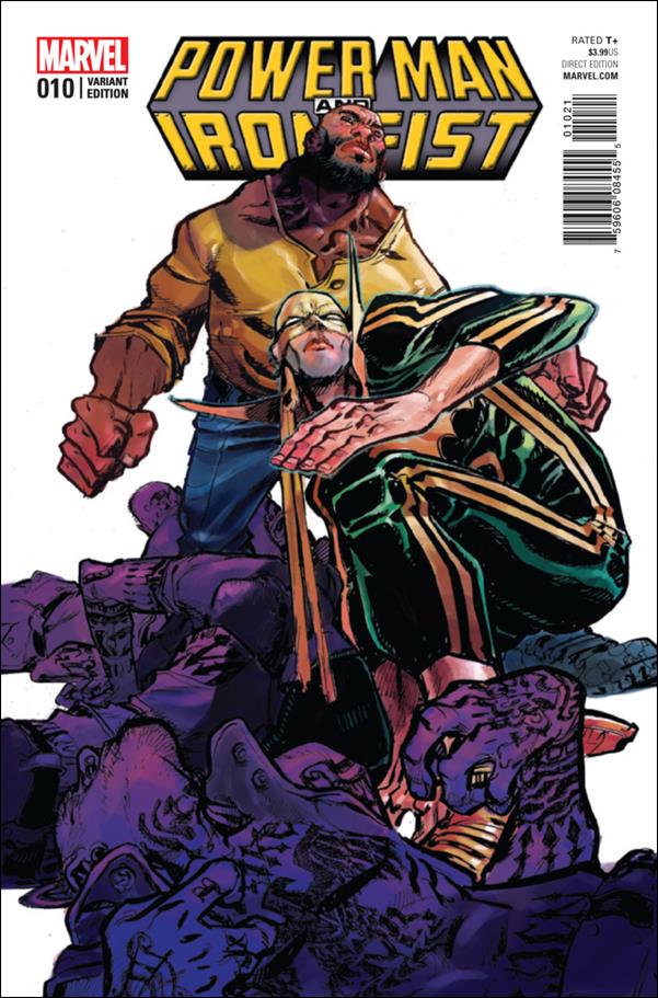 Power Man and Iron Fist (2016)  issue 10-B Eric Canete Cover