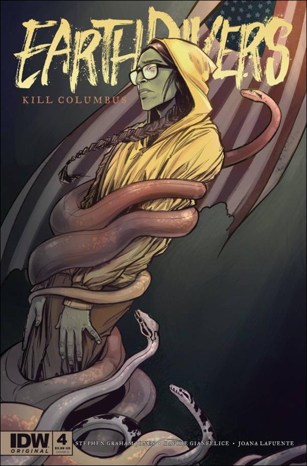 Earthdivers issue 4-D Caitlin Yarsky Cover