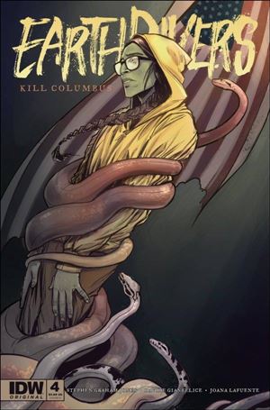 Earthdivers issue 4-D Caitlin Yarsky Cover