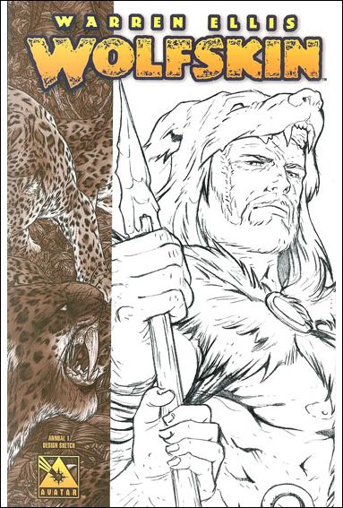 Wolfskin Annual issue 1-C Design Sketch Cover 1:10