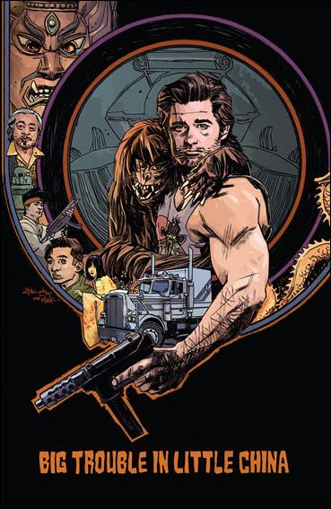 Big Trouble in Little China issue 3-C Tommy Lee Edwards 1:25 Cover