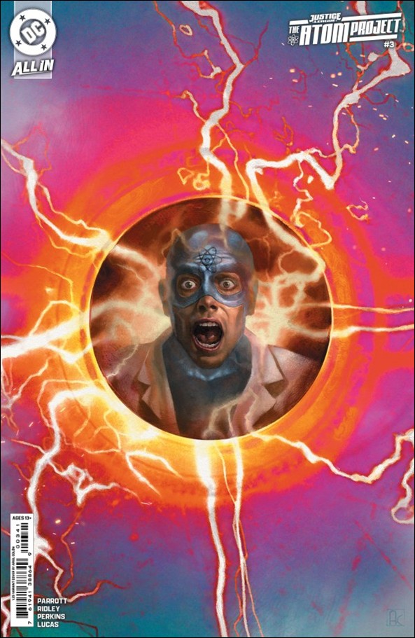 Justice League: The Atom Project issue 3-D Ariel Colón 1:25 Cardstock Cover