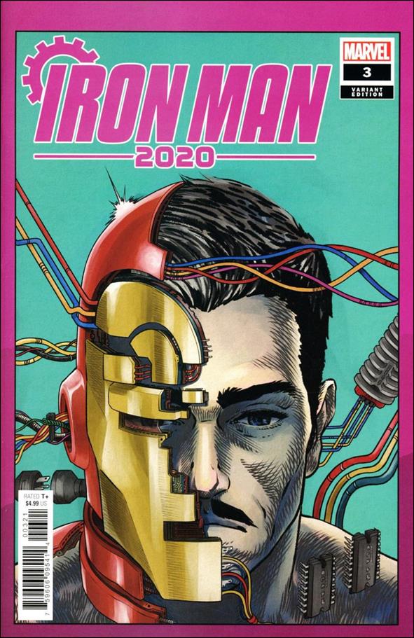 Iron Man 2020 (2020) issue 3-C Superlog Cover