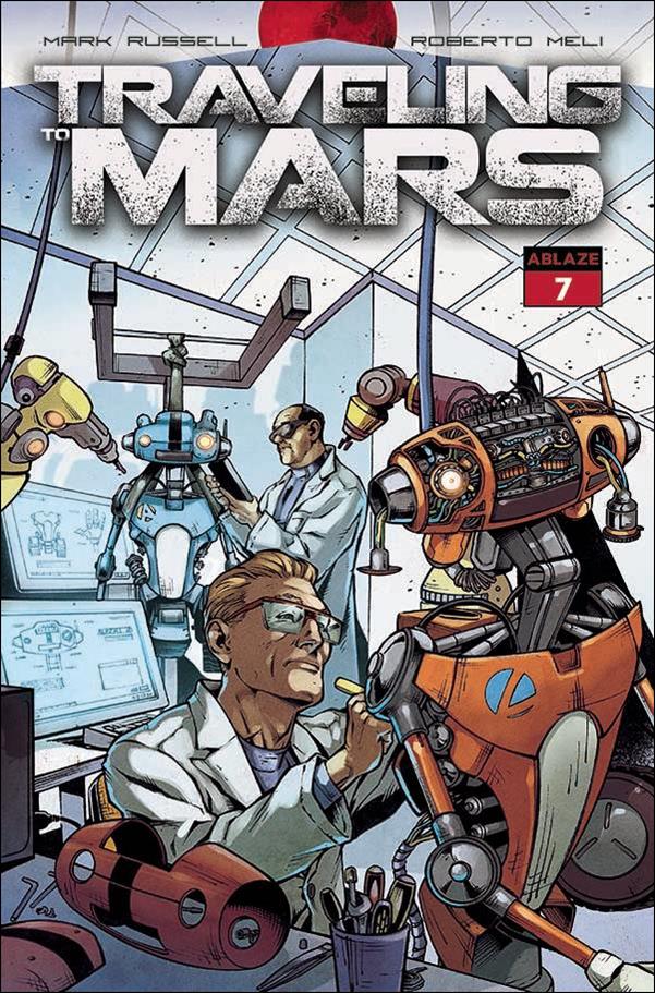 Traveling to Mars issue 7 Roberto Meli Cover