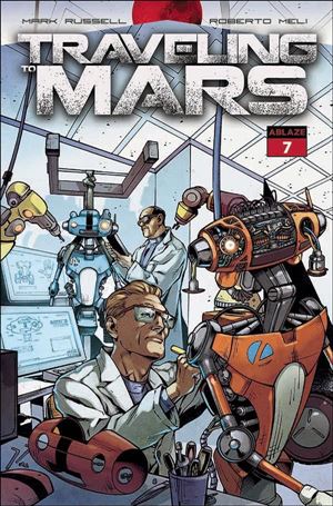 Traveling to Mars issue 7 Roberto Meli Cover