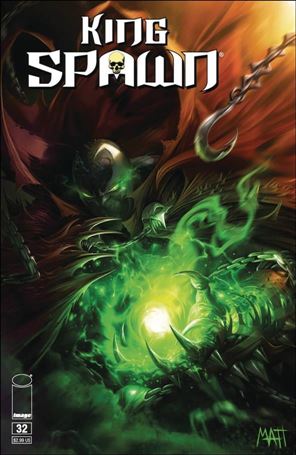 King Spawn issue 32 Francesco Mattina Cover