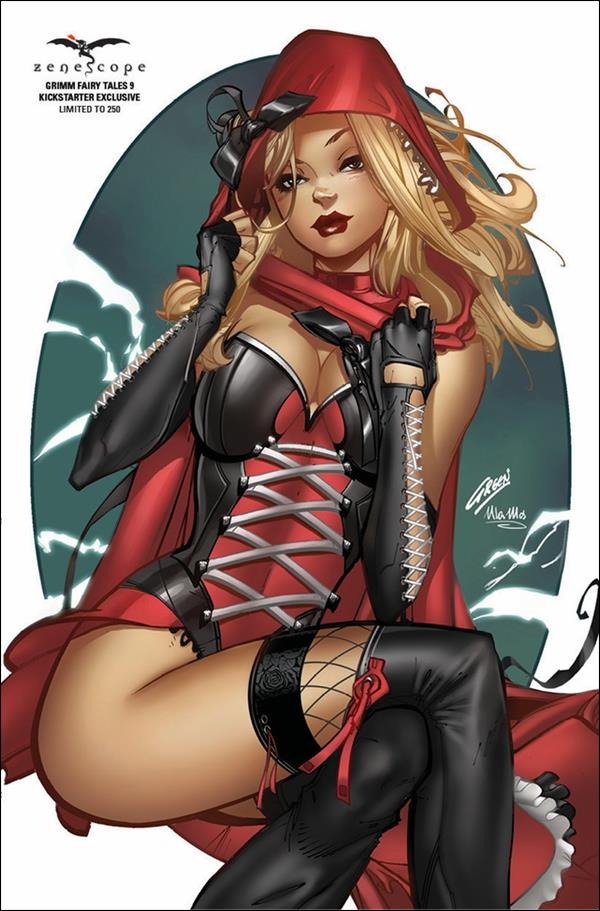 Grimm Fairy Tales (2016) issue 9-F Paul Green Kickstarter Cover 1/250