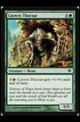 Magic the Gathering: Shards of Alara (Base Set) card 125 Cavern Thoctar