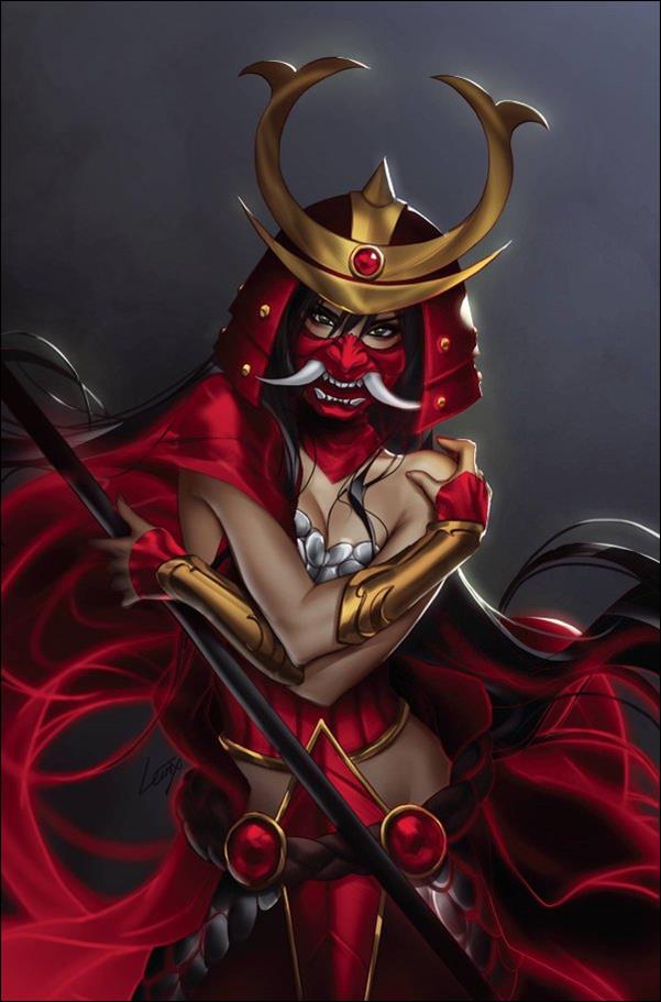 Samurai Sonja issue 4-K Leirix Li Limited Virgin Cover
