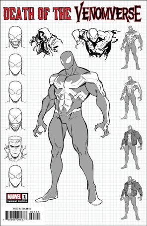 Death of the Venomverse issue 1-C Iban Coello Design Cover