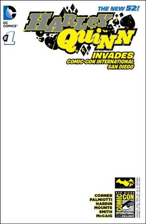 Harley Quinn Invades Comic-Con International: San Diego issue 1-D San Diego Comic-Con Blank/Sketch Cover