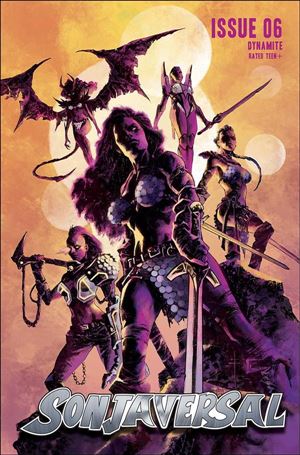 Sonjaversal issue 6-G Sebastian Fiumara Cover