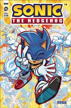Sonic the Hedgehog (2018) issue 25 Tyson Hesse Cover