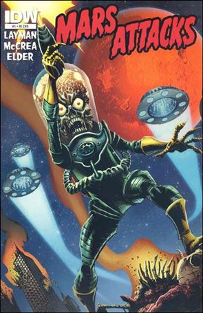 Mars Attacks (2012) issue 1-ZZE Retailer Incentive Cover 1:10