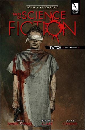 John Carpenter's Tales of Science Fiction: Twitch issue 2 Blindfold Cover