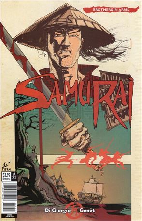 Samurai:  Brothers in Arms issue 1-C John McCrea Cover
