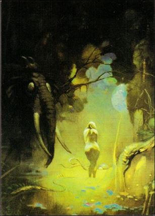 Frazetta II: The Legend Continues  (Base Set) card 65 Swamp Demon