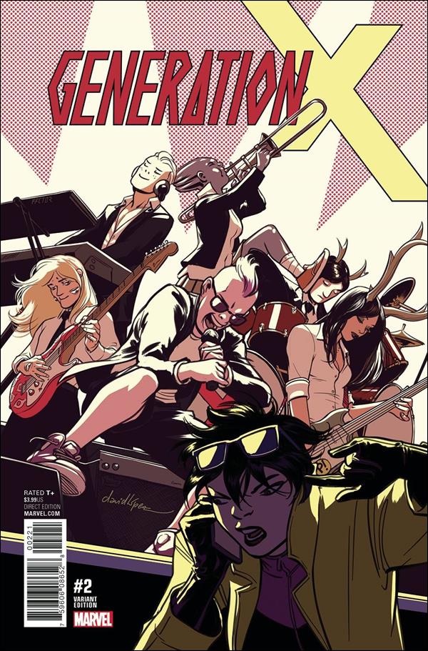 Generation X (2017) issue 2-C David Lopez 1:25 Cover