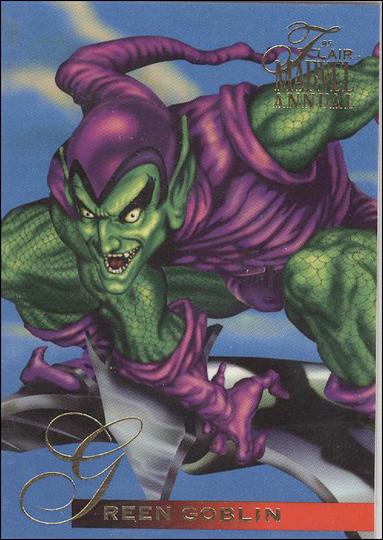Marvel Annual Flair '95 (Base Set) card 58 Green Goblin