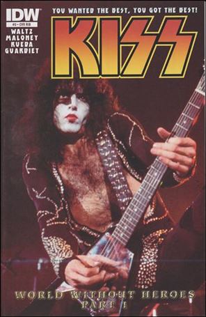 Kiss (2012) issue 3-D 1:20 Photo Cover Cover