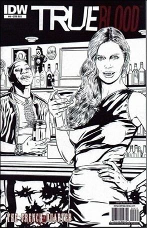 True Blood: French Quarter issue 4-D Joe Corroney 1:20 Sketch Cover