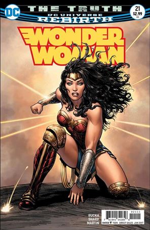 Wonder Woman (2016)  issue 21 Liam Sharp Cover