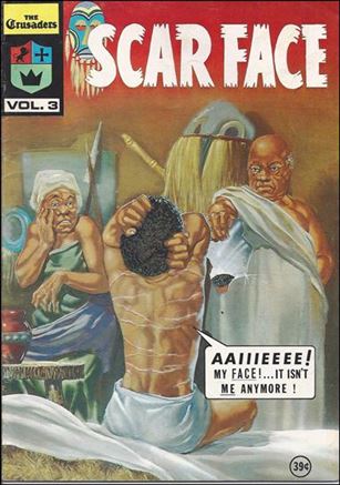 Crusaders (1974) issue 3 39 Cent Price Cover